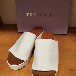 Madden Shelbie Sandal - White 8.5M